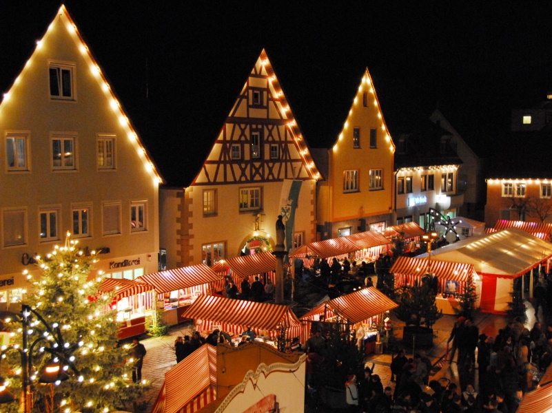Weihnachtsmarkt in Lauchheim (Foto: Stadt Lauchheim)
